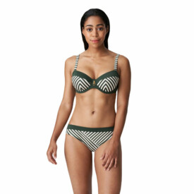 PD4009610MLC Plavky vrchní díl PRIMADONNA SWIM LA CONCHA FULL CUP BIKINI TOP MALACHITE