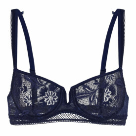 SP14Z330541NBE Podprsenka SIMONE PÉRÈLE VERTIGE HALFCUP NIGHT BLUE