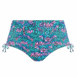 ES800773LED Plavky spodní díl ELOMI SWIM ELECTRIC SAVANNAH ADJUSTABLE BIKINI BRIEF LEOPARD