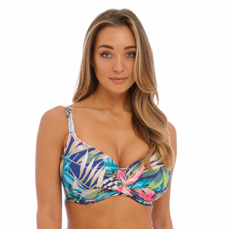 FS501705FRY Plavky vrchní díl FANTASIE SWIM LANGKAWI UW FULLCUP BIKINI TOP FRENCH NAVY
