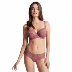 PA7289RME Kalhotky PANACHE ENVY THONG ROSE MAUVE