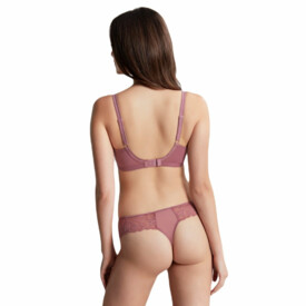 PA7289RME Kalhotky PANACHE ENVY THONG ROSE MAUVE