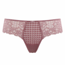 PA7289RME Kalhotky PANACHE ENVY THONG ROSE MAUVE