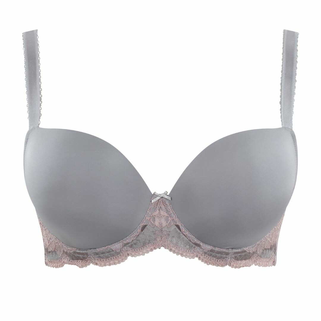 Podprsenka PANACHE CLARA MOULDED SWEETHEART BRA OPAL GREY