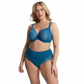 SC9586ABE Podprsenka SCULPTRESSE ROXIE PLUNGE BRA ATLANTIC BLUE