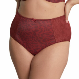 SC7692RAL Kalhotky SCULPTRESSE CHI CHI HIGH WAIST BRIEF RED ANIMAL