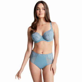 PA10341SBE Podprsenka PANACHE ROCHA LOW FRONT BALCONNET BRA STONE BLUE