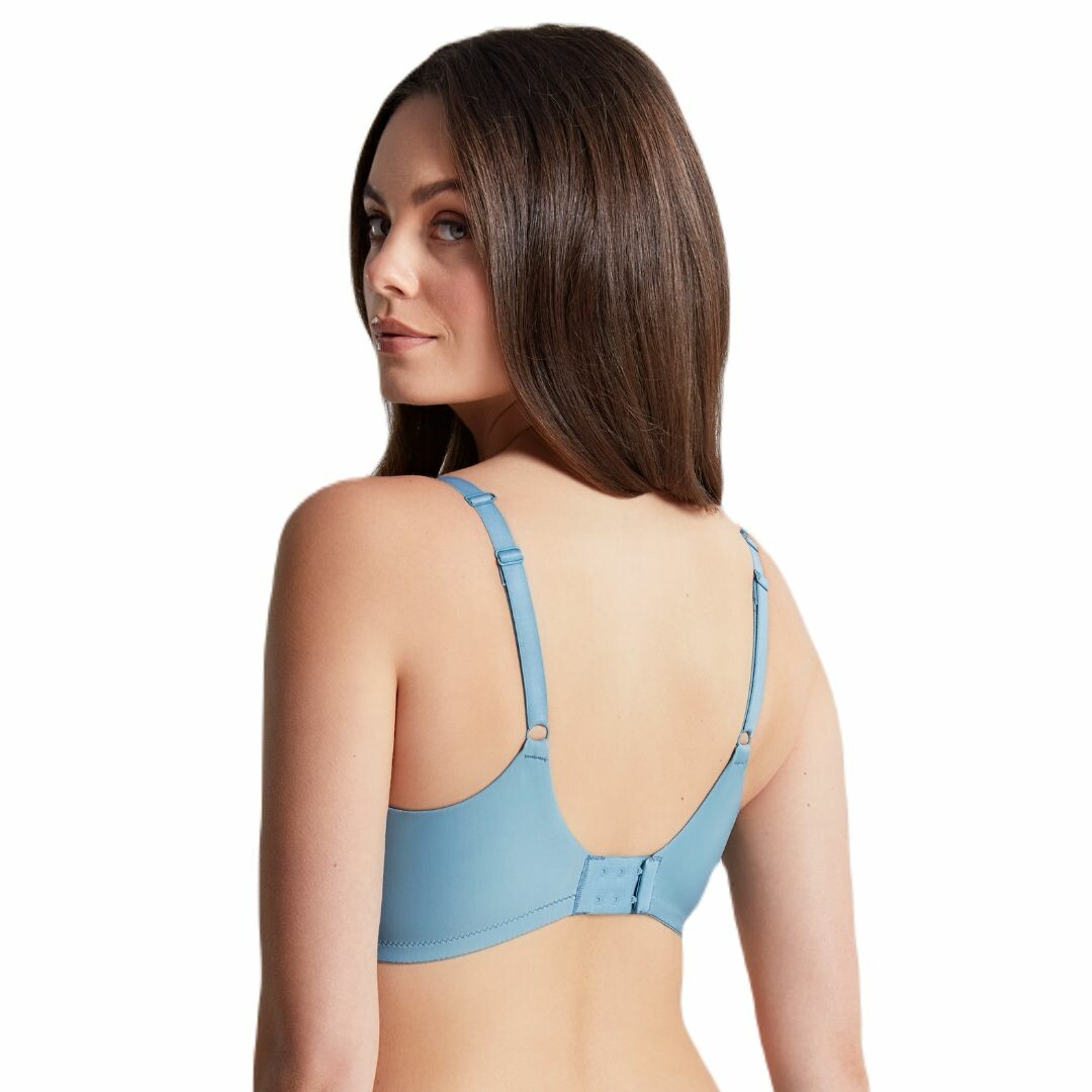 Panache Rocha Moulded Spacer T-Shirt Bra - Stone Blue