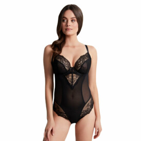 PA9398BLK Body PANACHE ANA NON PADDED BODY SUIT BLACK