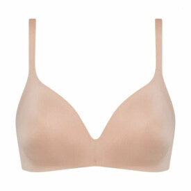DMDI0007HDNUE Podprsenka DIM INVISIFREE WIRELESS PADDED TRIANGLE BRA NUDE