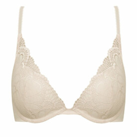WB000BHPNUE Podprsenka WONDERBRA GLAMOUR TRIANGLE PUSH UP BRA NUDE