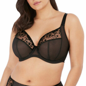 EL4380JET Podprsenka ELOMI CHARLEY UW PLUNGE BRA JET