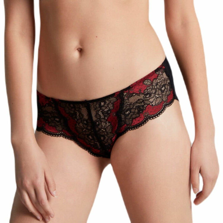 PA7253RNR Kalhotky PANACHE CLARA BRIEF RUBY NOIR