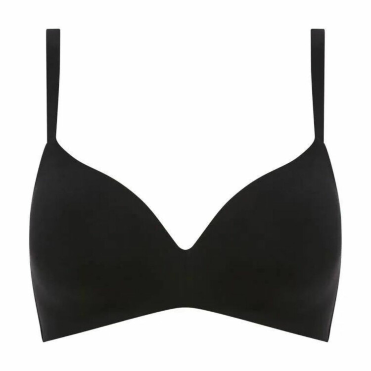 DMDI0007HDBLK Podprsenka DIM INVISIFREE WIRELESS PADDED TRIANGLE BRA BLACK