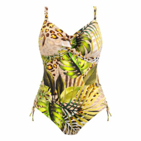 FS502131MUI Plavky jednodílné FANTASIE SWIM KABINI OASIS UW TWIST FRONT SWIMSUIT WITH ADJUSTABLE LEG MULTI