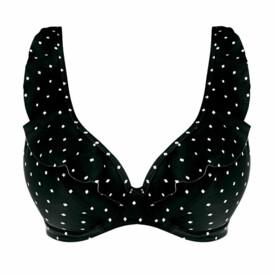 AS7230BLK Plavky vrchní díl FREYA SWIM JEWEL COVE UW HIGH APEX BIKINI TOP BLACK