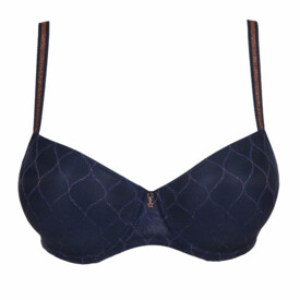 PD0241962SAF Podprsenka PRIMADONNA TWIST CHRYSO PADDED BALCONY BRA SAPPHIRE BLUE