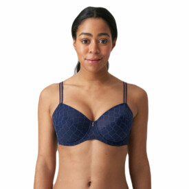 PD0141960SAF Podprsenka PRIMADONNA TWIST CHRYSO FULL CUP BRA SAPPHIRE BLUE