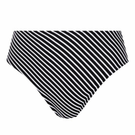 AS6795BLK Plavky SPODNÍ DÍL FREYA SWIM BEACH HUT WAIST LEG BIKINI BRIEF BLACK