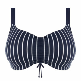 ES7276MST Plavky vrchní díl ELOMI SWIM PLAIN SAILING UW BIKINI TOP MIDNIGHT STRIPE