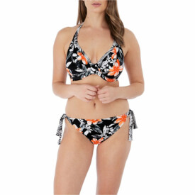 FS6891BLK Plavky vrchní díl FANTASIE SWIM PORT MARIA UW HALTER BIKINI TOP BLACK
