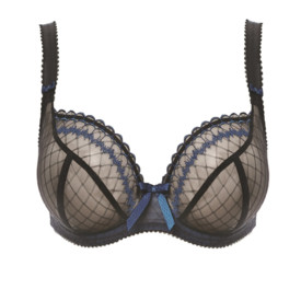 AA1991 Podprsenka FREYA PULSE UW PLUNGE BALCONY BRA BLACK