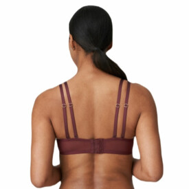 PD0241882MRL Podprsenka PRIMADONNA TWIST FIRST NIGHT PADDED BALCONY BRA MERLOT