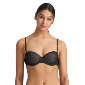 MJ0122249ZWA Podprsenka MARIE JO L'AVENTURE CHANNING PADDED BRA BALCONY BLACK