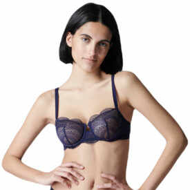 SP12V330562MIT Podprsenka SIMONE PÉRÈLE KARMA HALFCUP BRA MIDNIGHT