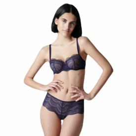 SP12V330562MIT Podprsenka SIMONE PÉRÈLE KARMA HALFCUP BRA MIDNIGHT