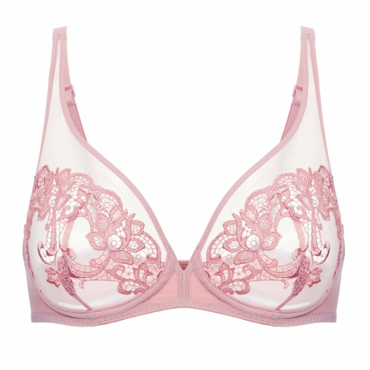 SP15C319347VPK Podprsenka SIMONE PÉRÈLE SAGA PLUNGE FULL CUP BRA VERONA PINK