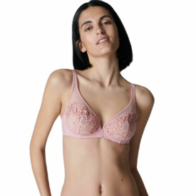 SP15C319347VPK Podprsenka SIMONE PÉRÈLE SAGA PLUNGE FULL CUP BRA VERONA PINK