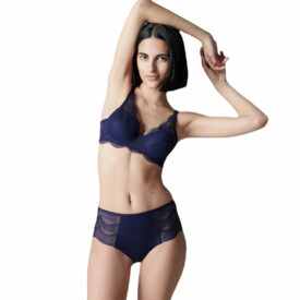 SP12V343562MIT Podprsenka SIMONE PÉRÈLE KARMA 3D SPACER MOULDED PADDED BRA MIDNIGHT