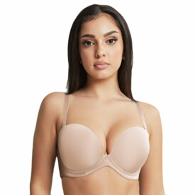 CL10660LAE Podprsenka CLEO FAITH MOULDED STRAPLESS LATTE