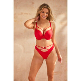 CL10592SCT Kalhotky CLEO FAITH AMOUR BRAZILIAN SCARLET