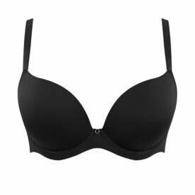 CL10666NOR Podprsenka CLEO FAITH MOULDED PLUNGE BRA NOIR