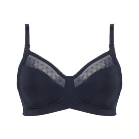 Podprsenka HOTMILK LUNAR ECLIPSE NURSING FULL CUP WIREFREE BRA BLACK