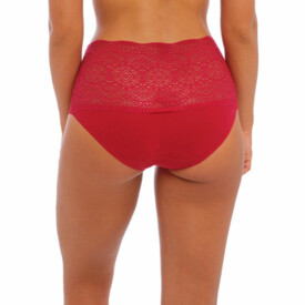 FL2330RED Kalhotky FANTASIE LACE EASE INVISIBLE STRETCH FULL BRIEF RED