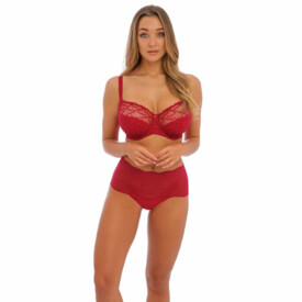 FL2330RED Kalhotky FANTASIE LACE EASE INVISIBLE STRETCH FULL BRIEF RED