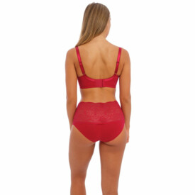 FL2330RED Kalhotky FANTASIE LACE EASE INVISIBLE STRETCH FULL BRIEF RED