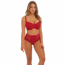 FL6703RED Podprsenka FANTASIE ANA PADDED HALFCUP BRA RED