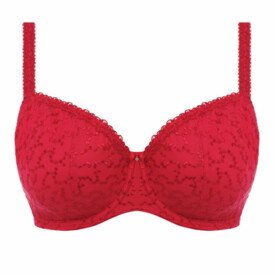 FL6703RED Podprsenka FANTASIE ANA PADDED HALFCUP BRA RED