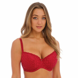 FL6703RED Podprsenka FANTASIE ANA PADDED HALFCUP BRA RED