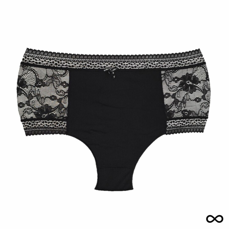 AV37600BLK Kalhotky AVET 37600 VYŠŠÍ PAS NEGRO
