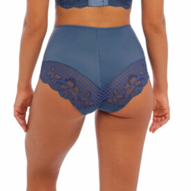 FL101852EVE Kalhotky FANTASIE REFLECT HIGH WAIST BRIEF EVENING BLUE