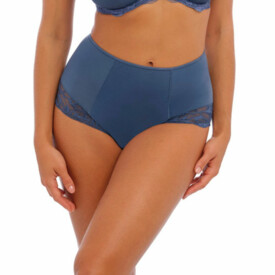 FL101852EVE Kalhotky FANTASIE REFLECT HIGH WAIST BRIEF EVENING BLUE