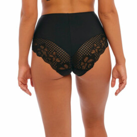 FL101852BLK Kalhotky FANTASIE REFLECT HIGH WAIST BRIEF BLACK