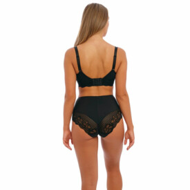 FL101852BLK Kalhotky FANTASIE REFLECT HIGH WAIST BRIEF BLACK