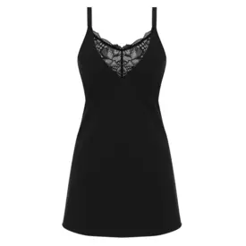 FL101890BLK_FANTASIE REFLECT CHEMISE BLACK