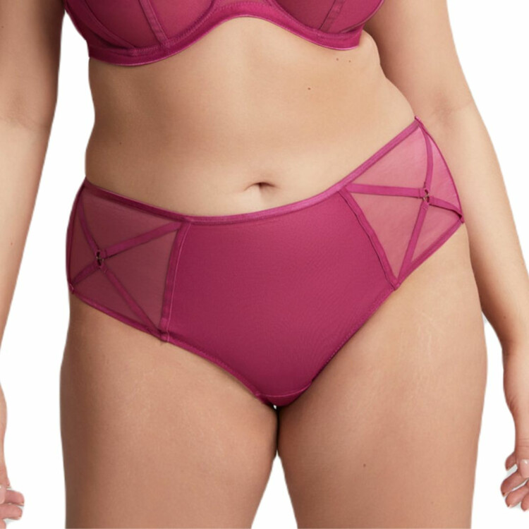 SC9694ORD Kalhotky SCULPTRESSE DIONNE MIDI BRIEF ORCHID